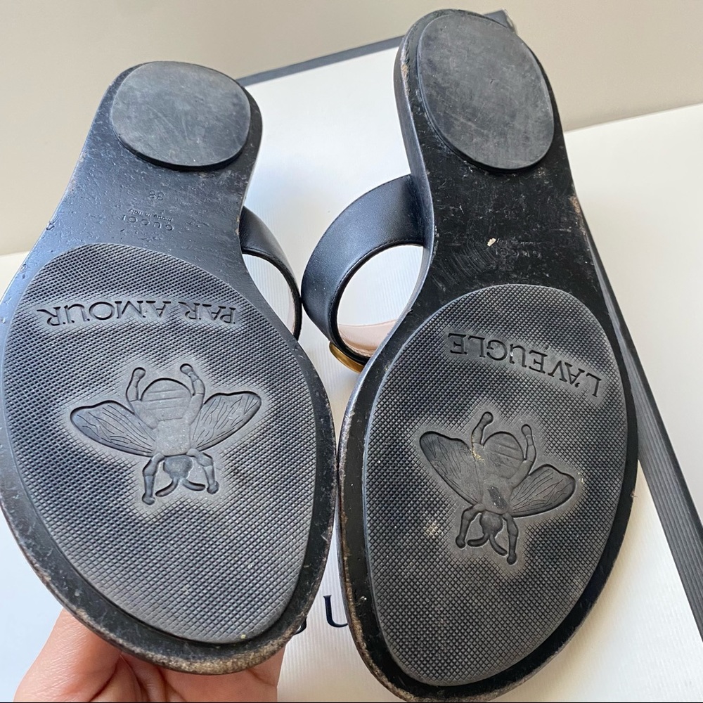 🌟 Leather Thong women’s Gucci sandals 🌟 - Picture 6 of 6